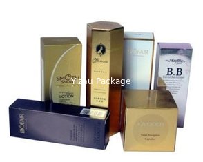 China high quality makeup cosmetics paper box with logo supplier