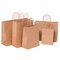 Custom made take away fast food 120G kraft paper bag supplier