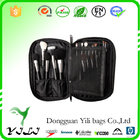 Makeup bag with separate compartment for your eye brushes or eye/lip pencils