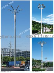 China 20meter galvanized steel Outdoor soccer and cricket field landscape high mast pole light with high power LED light supplier