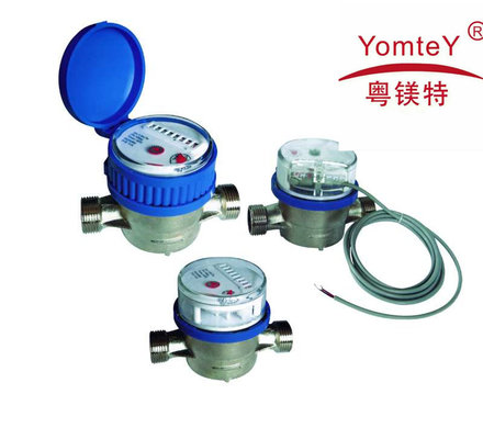 China yomtey SIngle Jet Vane Wheel Plastic Body Wet Water Meterr ... supplier