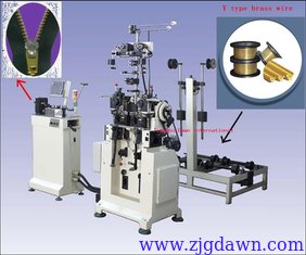 China Y type teeth zipper making machine       supplier