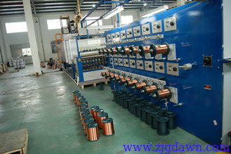 China Copper clad aluminium Enamelling machine supplier