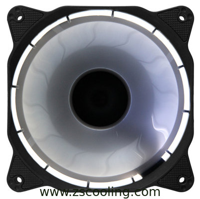 120mm White LED Ring Case Radiator Fan computer case fan